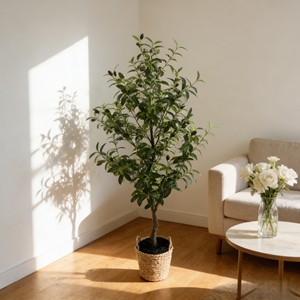 Venta al por Mayor de Fábrica: Árboles de Olivo Artificiales - Plantas Ligeras de Plástico Ecológico para Interiores/Exteriores - Product Image 6