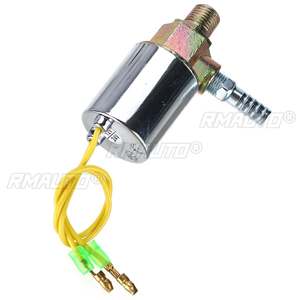 Vanne solénoïde électrique chromée robuste 150 PSI 1/4'' pour klaxon pneumatique de voiture et de train DC12/24V - Compatible 1/8 NPT - Product Image 2