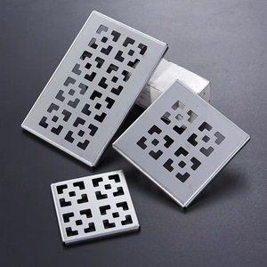 ที่ครอบท่อระบายน้ำฝักบัวแบบวงกลมทำจากสแตนเลสสตีลกรองท่อระบายน้ำสำหรับเปลี่ยนสำหรับฝักบัวและพื้น - Product Image 6