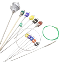 Sensor Suhu dengan Komunikasi Serial, Probe Suhu Tinggi, Termokopel Berinsulasi Mineral, Baja Tahan Karat dengan Steker, OEM ODM
