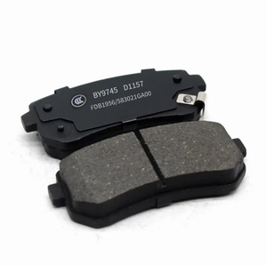 Los accesorios de freno de rueda delantera y trasera del automóvil Elantra coreano 583021GA00 y D1157 no dañan las pastillas de freno de cerámica del disco - Product Image 3