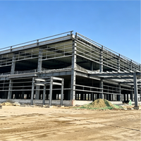Bangunan Struktur Baja, Pabrik, Gudang Prefabrikasi, Kantor Struktur Baja, Supermarket, Mal, dan Tempat Parkir Mobil