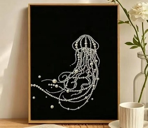 Kit de Peinture Moderne DIY avec Perles, Art Diamant, Broderie, Décoration Murale, Sujets Animaux Imprimés, Cadeau pour Adultes - Product Image 1