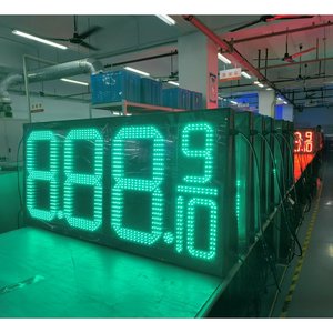 Nhà Máy Bán buôn LED xăng/dầu/xăng/nhiên liệu giá đăng 7 đoạn kỹ thuật số hiển thị giá cho trạm và bảy-mười một - Product Image 4