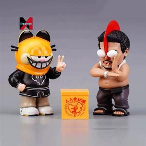 Conjunto de figura escolar de <span class=keywords><strong>Stephen</strong></span> Chow Coward Buster <span class=keywords><strong>King</strong></span> of Destroyer Fight Back, escultura de PVC coleccionable de Kung Fu chino, regalo de película - Product Image 6