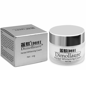 Crème Blanchissante Herbal Dimollaure de Haute Qualité <span class=keywords><strong>pour</strong></span> Atténuer <span class=keywords><strong>les</strong></span> <span class=keywords><strong>Taches</strong></span> de Rousseur et <span class=keywords><strong>les</strong></span> <span class=keywords><strong>Taches</strong></span> <span class=keywords><strong>Brunes</strong></span>, 20g - Product Image 1