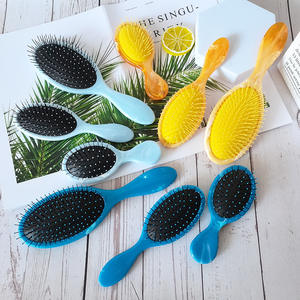 Cepillo de Pelo Portátil de Moda con Cojín de Aire y Masaje para Cuero Cabelludo, Cepillo para Cabello Húmedo/Seco con Mango de Plástico, Peine Común para Uso Doméstico - Product Image 2