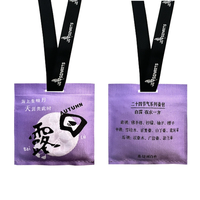 Sac de sachet pour diffuseur de parfum de voiture avec logo personnalisé de luxe solide en tissu désodorisant pour voiture tiroir placard aromathérapie