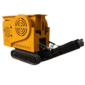 Concasseur à mâchoires mobile portable, capacité maximale de 15 tonnes par heure, pour l'exploitation minière et la construction - Product Image 1