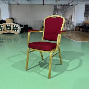 Sillas de Banquete Clásicas de Metal en Oferta para Eventos, Escuelas y Comercios, con Marco Dorado - Product Image 2