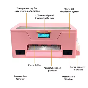 Lansong yüksek kalite A3 Dtf yazıcı makinesi için 330Mm Xp600 baskı ısı Transfer baskı T Shirt kap pamuk giyim kategori - Product Image 2