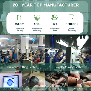 แหวนพลอยสีทอง14K แบบคลาสสิก1.97ct เพชรโมอิส0.414ct าไนต์แหวนแต่งงานสีขาวทองนิรันดร์ - Product Image 4