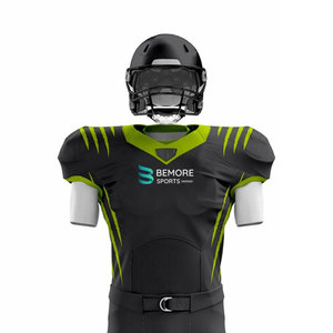 Uniforme de Fútbol Americano Hecho a Medida con Mangas Cortas, Material de Alta Calidad, Uniforme de Fútbol Americano para Equipos Profesionales - Product Image 4