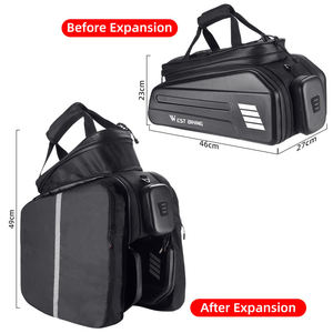 Sacoche de selle multifonctionnelle WEST BIKING pour VTT, accessoires de vélo, sacs arrière pour vélo, sacoche étanche pour batterie de vélo - Product Image 3