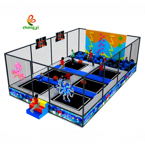 Parco Trampolini per Adulti e Bambini, Divertimento Indoor e Outdoor - Product Image 1