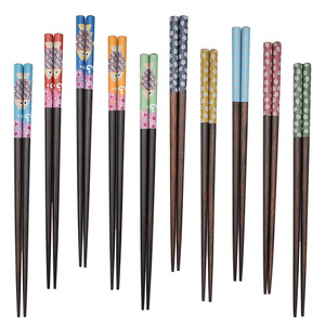 Palillos de Madera Estilo Japonés, Redondos, de Color Sólido, para Uso en el Hogar y Restaurantes - Product Image 5