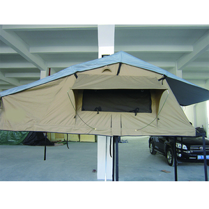 <span class=keywords><strong>Camping</strong></span> en plein air 4x4 Offroad voiture Pliable Coque rigide Tente de toit en aluminium pour voiture - Product Image 3