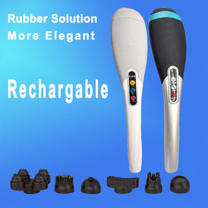 Alat Pijat Getar Elektrik untuk Seluruh Tubuh dengan 5 Kepala Pijat yang Dapat Diganti - Product Image 2