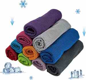 Serviette rafraîchissante en microfibre légère à séchage rapide, très absorbante pour les voyages et les sports - Product Image 1
