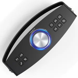 Pengeras suara Karaoke 30W dengan 2 mikrofon nirkabel, sistem teater RUMAH 2 jenis mode EQ TWS speaker Bluetooth 5.0