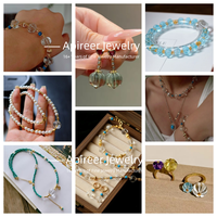 Bague ouverte en cristal vintage en forme de citrouille, avec améthyste et citrine, double perles, en métal doré et quartz blanc, bijoux de créateur, vente en gros