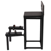 Chaise de bondage réglable avec menottes et chaînes, chaise de genouillère pour punition, dispositifs de retenue corporelle pour jeux sexuels