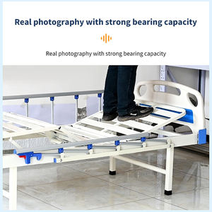 OEM سعر المصنع متعدد الوظائف ABS سرير المريض الرعاية المنزلية الكهربائية واليدوية مع سرير المستشفى - Product Image 6