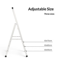 Stand Poster Gaya Hong Kong dari Baja Tahan Karat, Tipe A-frame, Lipat, Berdiri di Lantai, Portabel, Ukuran Dapat Disesuaikan, untuk Papan KT