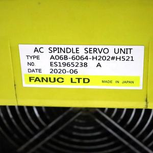 Miglior prezzo originale di qualità giappone Fanuc A06B-6064-H202 di azionamento elettrico per la vendita <span class=keywords><strong>Online</strong></span> - Product Image 2