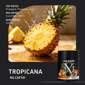 Deodorante Naturale al Profumo Intenso di Citronella, Gelsomino <span class=keywords><strong>e</strong></span> Osmanto, 200g, per Interni Auto, Armadi <span class=keywords><strong>e</strong></span> Ambienti - Bomba Deodorante Rinfrescante - Product Image 5