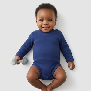 Rompers de Algodón Personalizados para Bebés, Bodys con Estampado de Dibujos Animados para Niñas, Rompers Infantiles, Oferta de Navidad, Ropa Teñida Naturalmente - Product Image 1