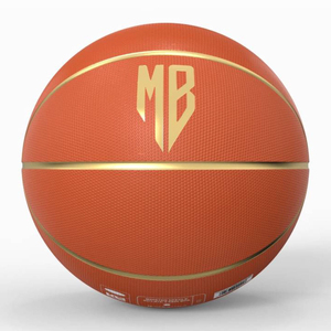Logo personalizzato promozionale alla rinfusa in gomma nera squadra di basket sport outdoor formato 7 personalizza la tua palla da basket - Product Image 3