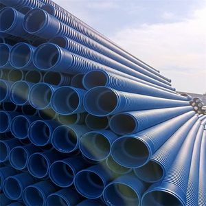 Giá rẻ polyethylene HDPE đôi SN8 ống 500mm, 600mm, 700mm, 800mm ống sóng, 200mm cống nhựa thoát nước giá - Product Image 3