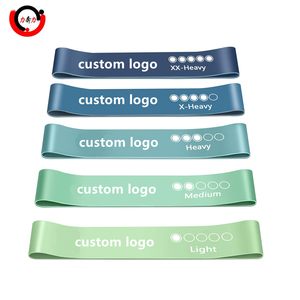 Sức đề kháng tập thể dục tập thể dục vòng lặp ban nhạc với 5 mức độ kháng khác nhau ban nhạc cho phòng tập thể dục Yoga đào tạo ban nhạc cao su - Product Image 2