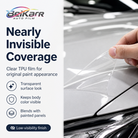 Film de protection de carrosserie BEIKAER auto-réparateur transparent TPU PPF, résistant aux rayures, anti-jaunissement, super brillant, protection UV 8-10