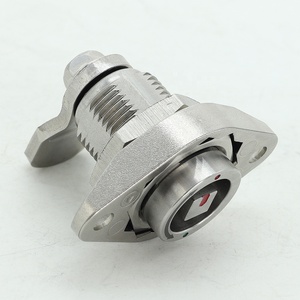 Verrou à came à quart de tour en acier inoxydable SS304, à entraînement carré/triangulaire, loquet rotatif à compression robuste pour applications ferroviaires - Product Image 6