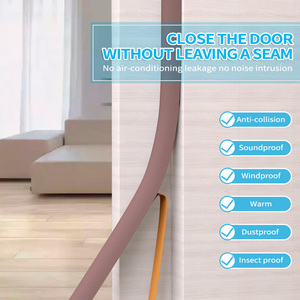 Guarnizione della porta di spogliatura del tempo autoadesiva guarnizione della porta della striscia di tenuta in Silicone per <span class=keywords><strong>porte</strong></span> di Windows - Product Image 3