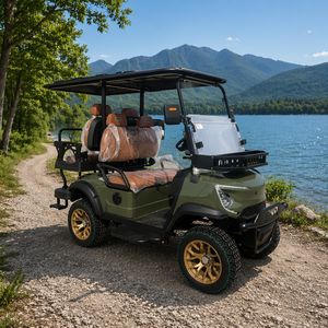 Carrito de <span class=keywords><strong>Golf</strong></span> <span class=keywords><strong>El</strong></span>éctrico Tongcai&Kepler de 4 Plazas para Turistas, para Explorar Valles con Cascadas y Zonas Escénicas de Ríos - Product Image 1