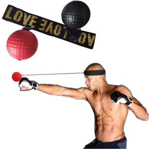 Speed Training punching Boxing Reflex Ball Eye and head Reaction Speed Boxing Ball with Headband