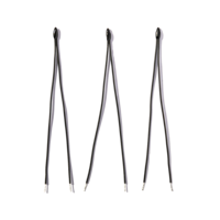 Termistor NTC duradero de alta calidad MF52D Cable esmaltado Medición de temperatura Tipo de diodo Componentes electrónicos