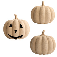 Décorations de citrouille en pulpe de papier moulée écologiques en gros, imperméables, pour Halloween, pour la maison et les fêtes