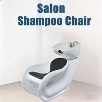 Fauteuil de lavage professionnel pour salon de coiffure, style européen, lit de lavage et de rinçage pour usage domestique, vente en gros
