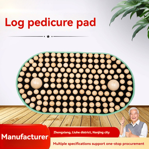Matras pijat kaki akupresur, bantalan refleksi batu besar untuk stimulasi Meridian, pemulihan joging Ultra - Product Image 5