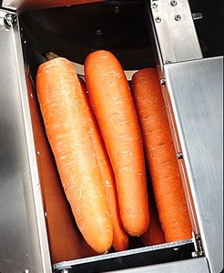 Cortadora de verduras eléctrica comercial para zanahoria bálsamo jengibre naranja tomate pepino patata con componentes centrales PLC - Product Image 6