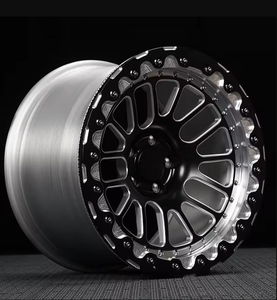 ล้อแม็กซ์ Beadlock ขอบขัดเงา ขนาด 15-26 นิ้ว 5x114.3 5x130 6x139.7 5x120 สำหรับรถยนต์นั่งส่วนบุคคล สำหรับ C8 สำหรับ Benz Mustang GT - Product Image 6