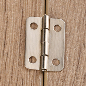 Nuevo bisagra plana de estilo chino de 22x15mm, tipo H de chapa de hierro para cajas de madera, manualidades y embalaje de regalos - Product Image 4