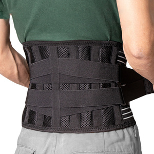 Venta al por mayor Fitness Lumbar Protección Cinturón Banda Espalda Brace Elástico Cintura Soporte - Product Image 1