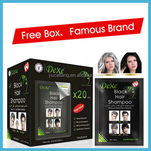 DEXE Shampoo Colorante Nero per Capelli in 5 Minuti, Crema Colorante che Trasforma i Capelli Bianchi e Grigi in Neri <span class=keywords><strong>Senza</strong></span> <span class=keywords><strong>Ammoniaca</strong></span> e <span class=keywords><strong>Senza</strong></span> PPD OEM - Product Image 6