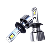 Éclairage automobile H7 LED, feux de croisement/route, feux antibrouillard, température de couleur 6500K, angle de faisceau 270°, 42W, étanche IP67, nouvelle fixation universelle