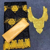 Dentelle sèche de haute qualité de pour la Suisse Allemagne Tissu Voile brodé pour les robes de mariée des femmes pour les filles